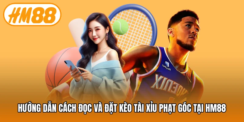 Hướng dẫn cách đọc và đặt kèo tài xỉu phạt góc tại HM88