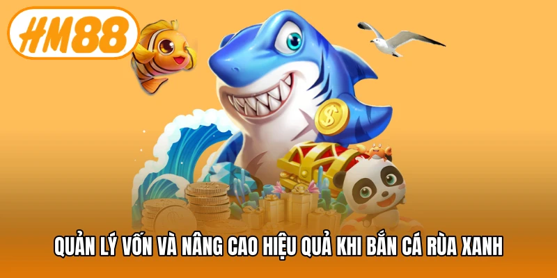 Quản lý vốn và nâng cao hiệu quả khi bắn cá rùa xanh